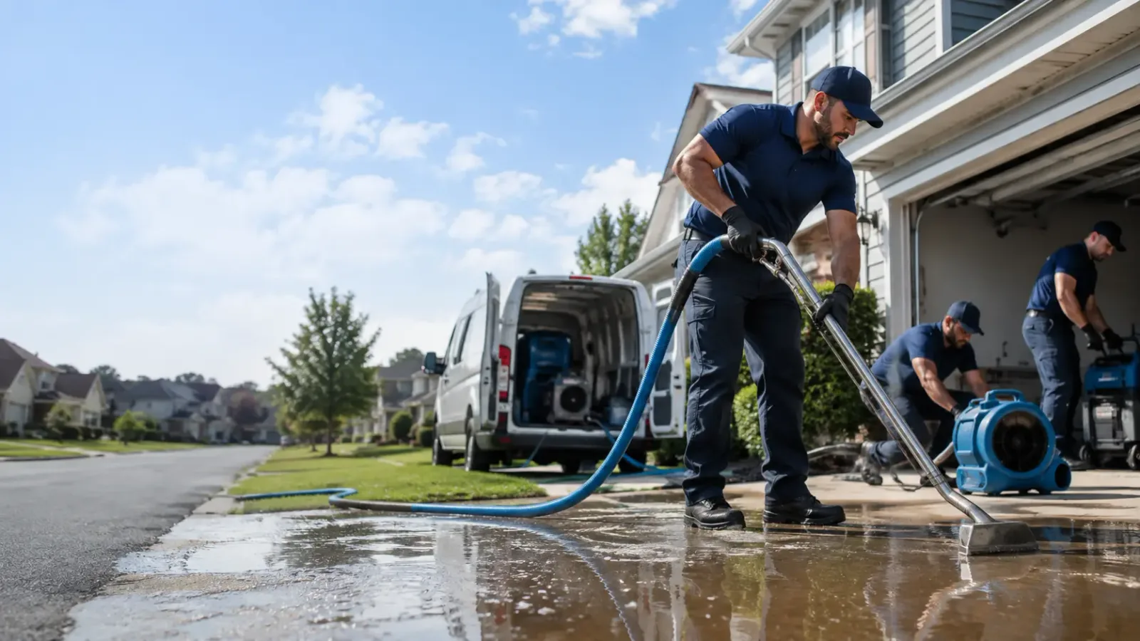 Flood Damage Restoration in Tennessee Colony, TX